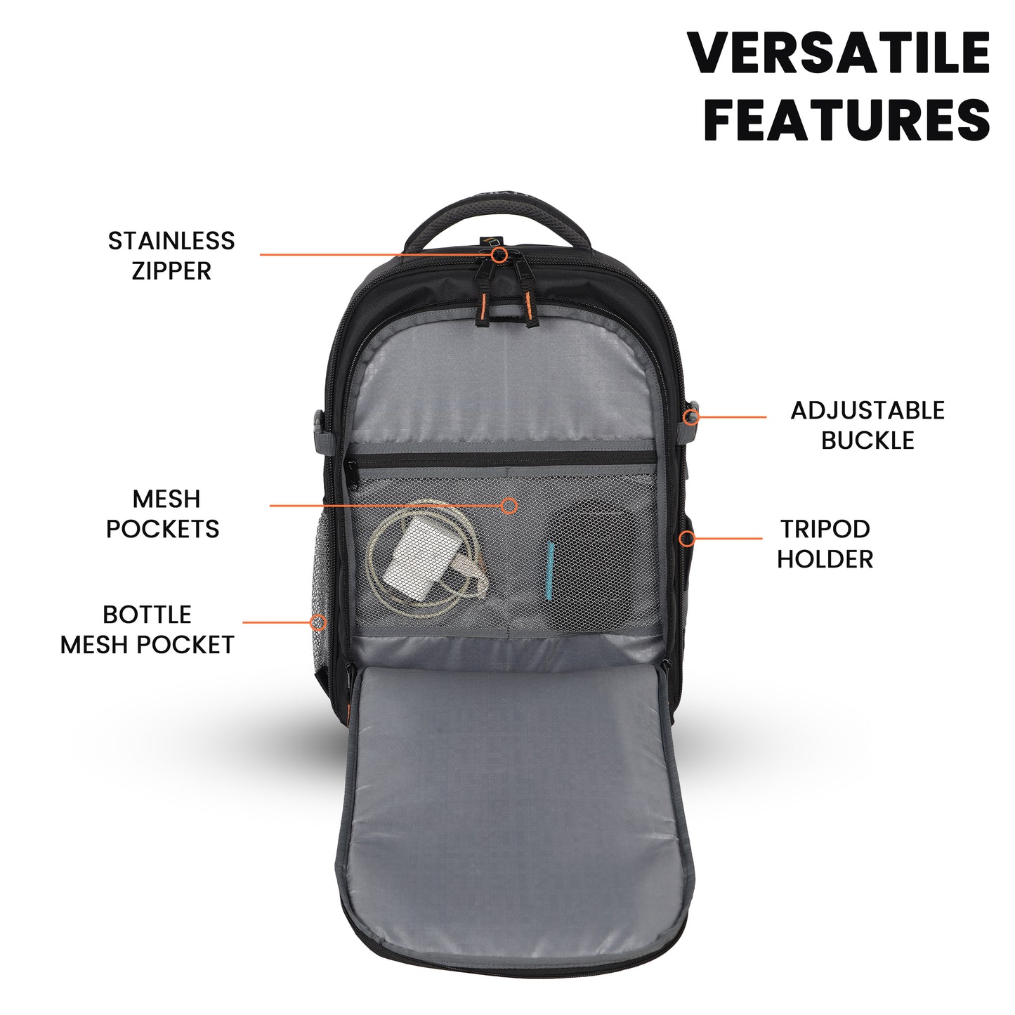 G15 VICTORY PRO | PINBALL | DSLR CAMERA BAG | WATERPROOF WITH RAINCOVER