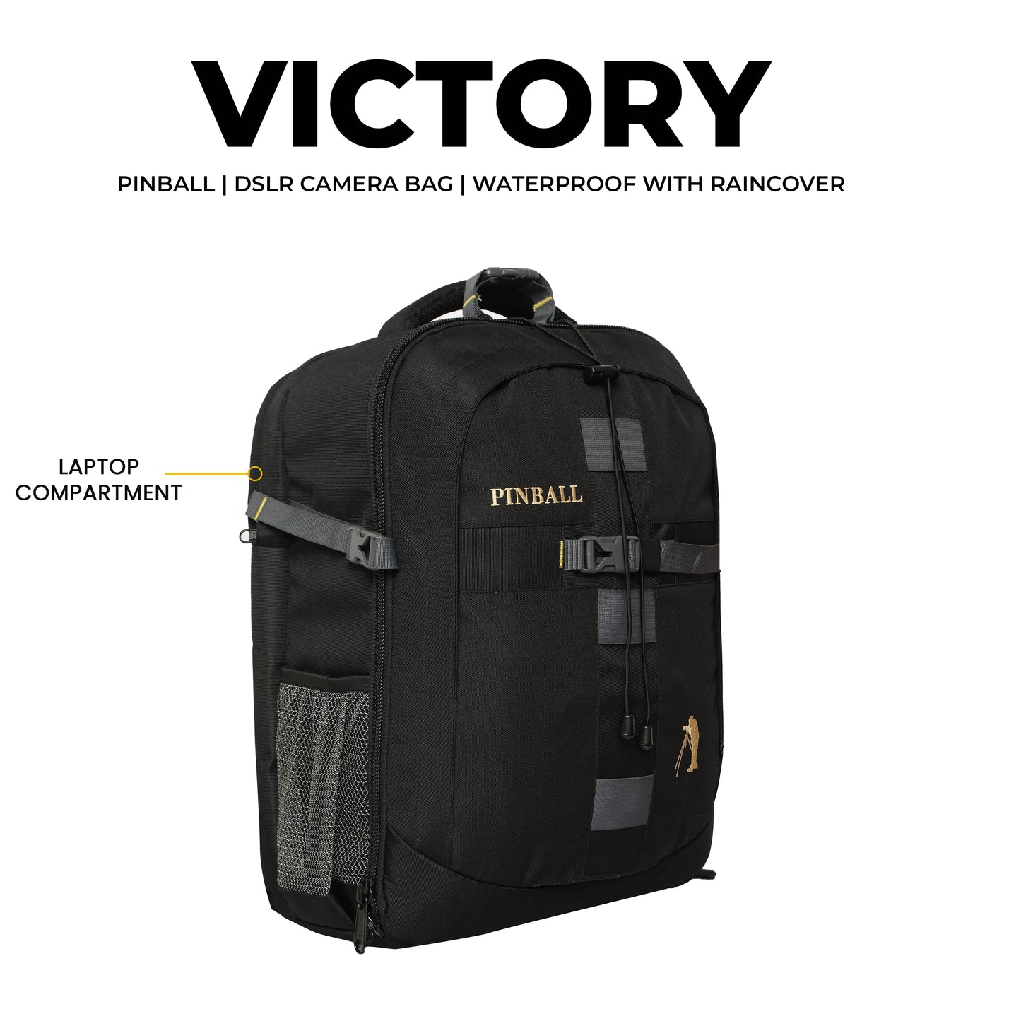 G11 VICTORY | PINBALL | DSLR CAMERA BAG | WATERPROOF WITH RAINCOVER