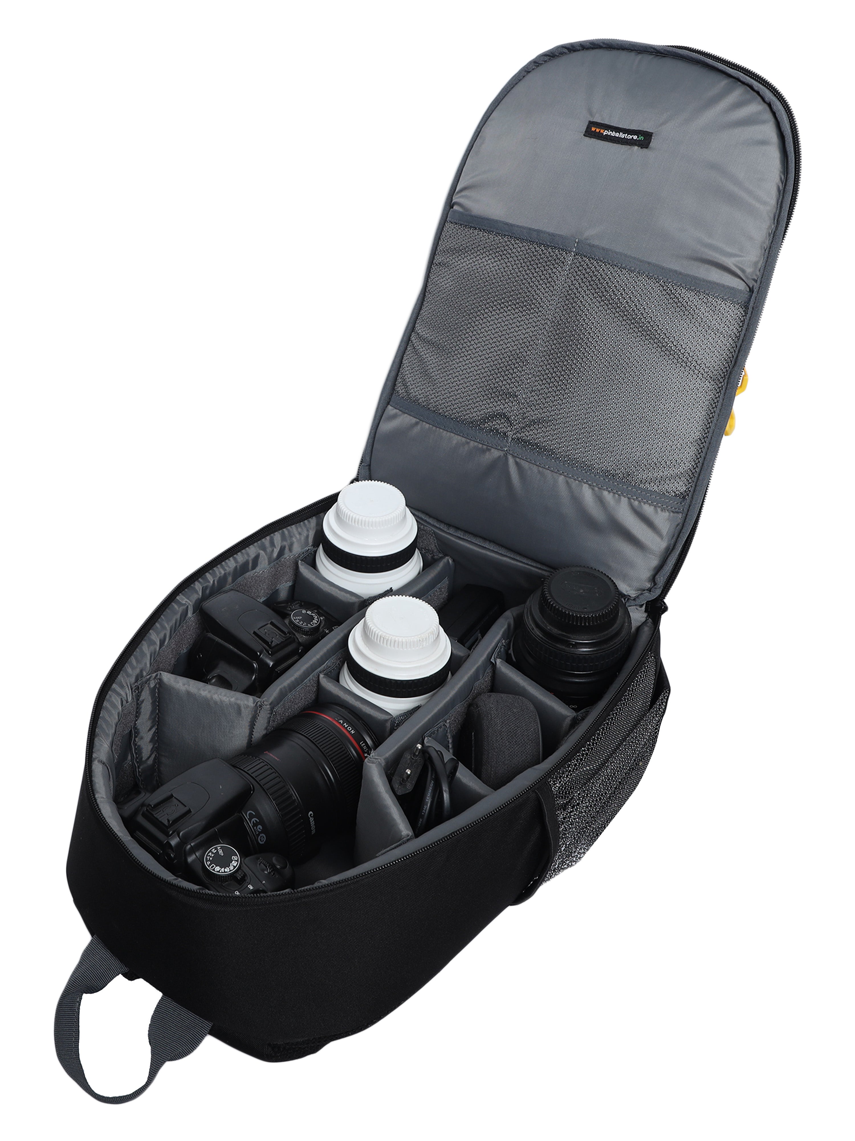 G3 GAME ON PINBALL DSLR CAMERA BAG WATERPROOF WITH RAINCOVER